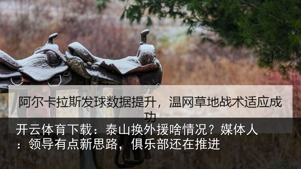 开云体育下载：泰山换外援啥情况？媒体人：领导相关情况还在推进